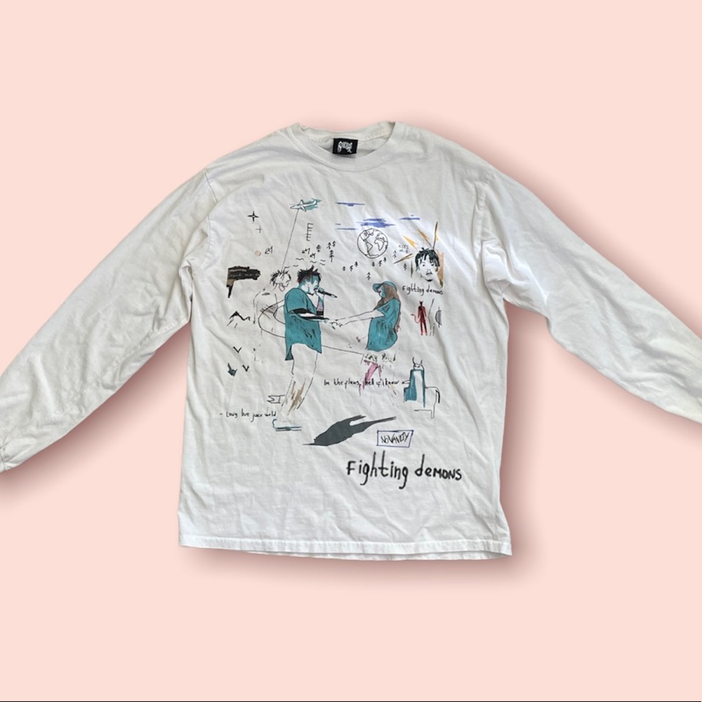 Juice WRLD X Revenge Party Never Ends Long-sleeve T-shirt